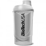 biotech-plaktuvė-shaker-wave-600ml-balta